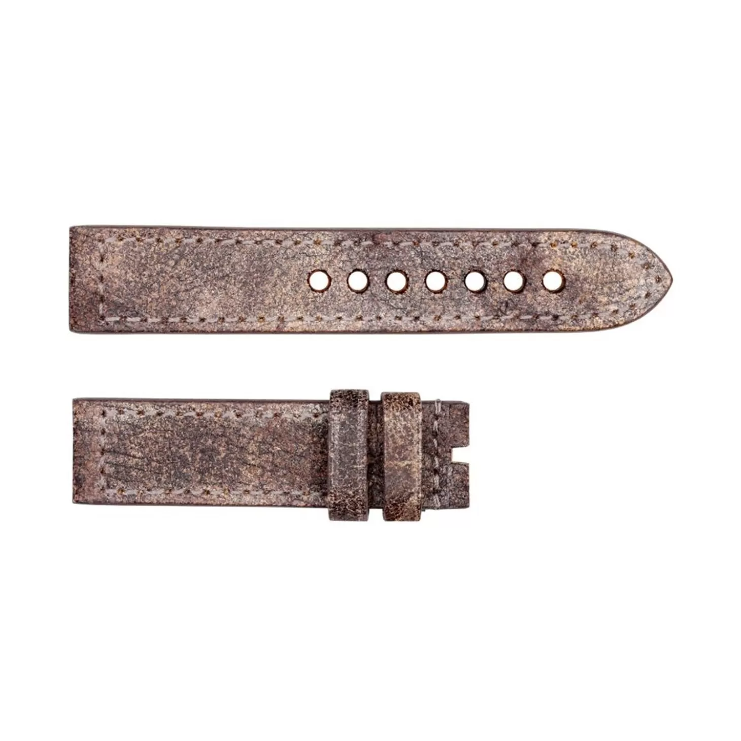 Leren Band Bronsbruin Vintage Maat M^Steinhart Watches Store