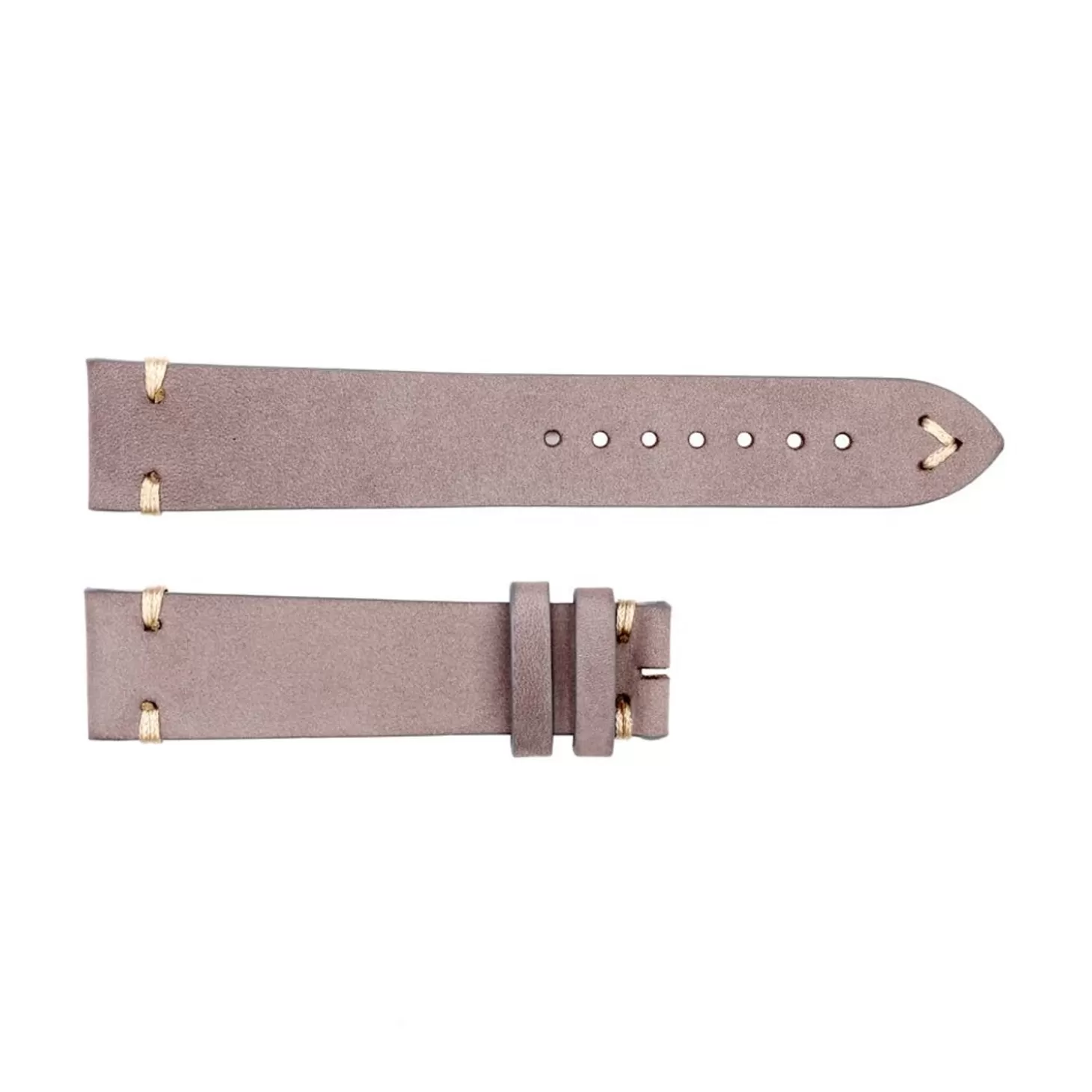 Leren Band Voor Ocean 39 Grijs Maat M^Steinhart Watches Cheap