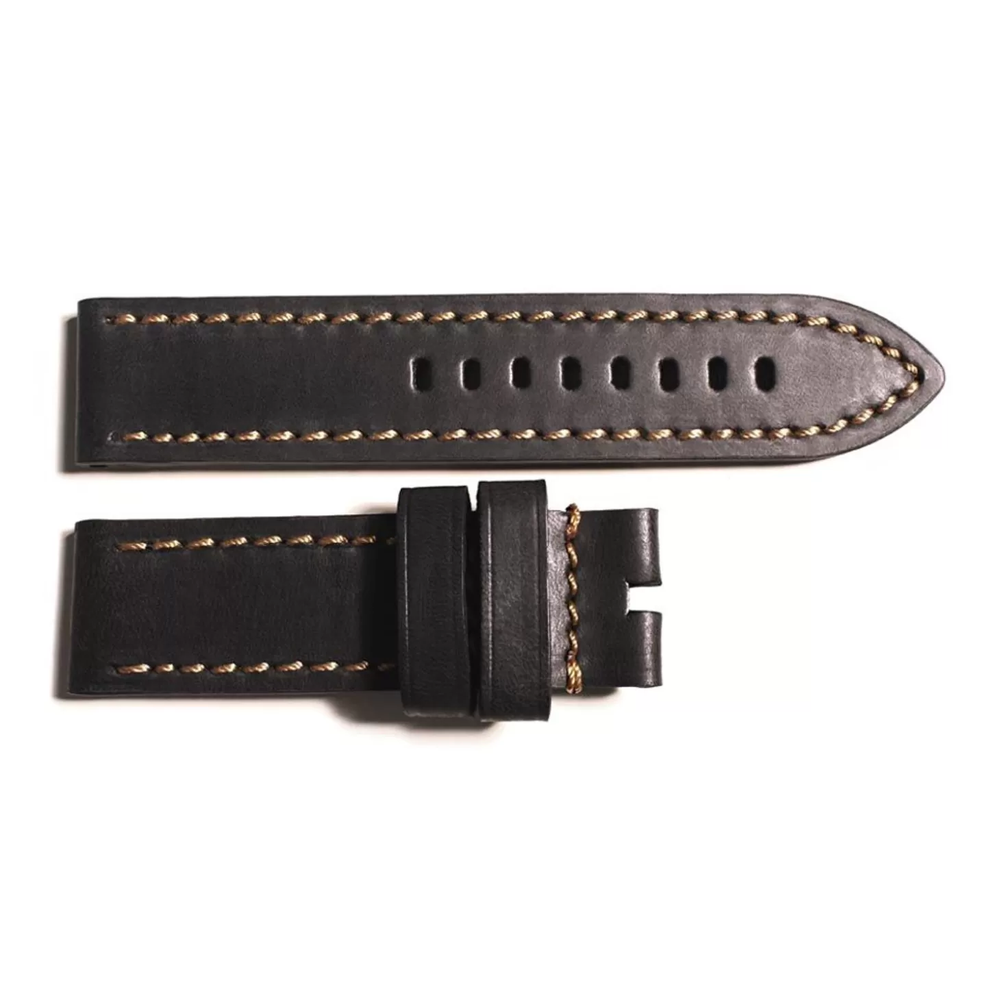 Leren Band Zwart Marone Vintage Maat M^Steinhart Watches Cheap