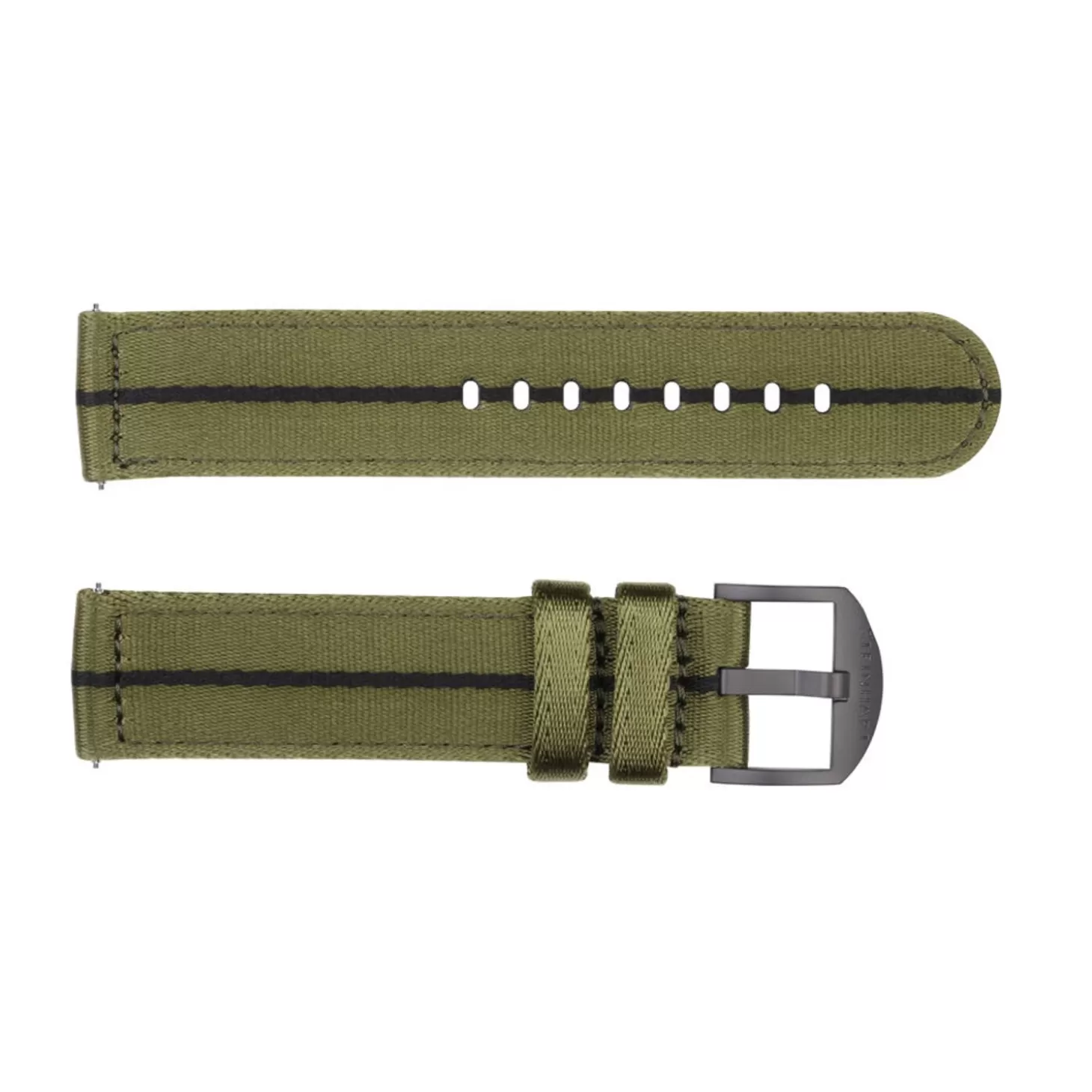 Nato Band Groen/Zwart Met Oem Dlc Maat L^Steinhart Watches Best