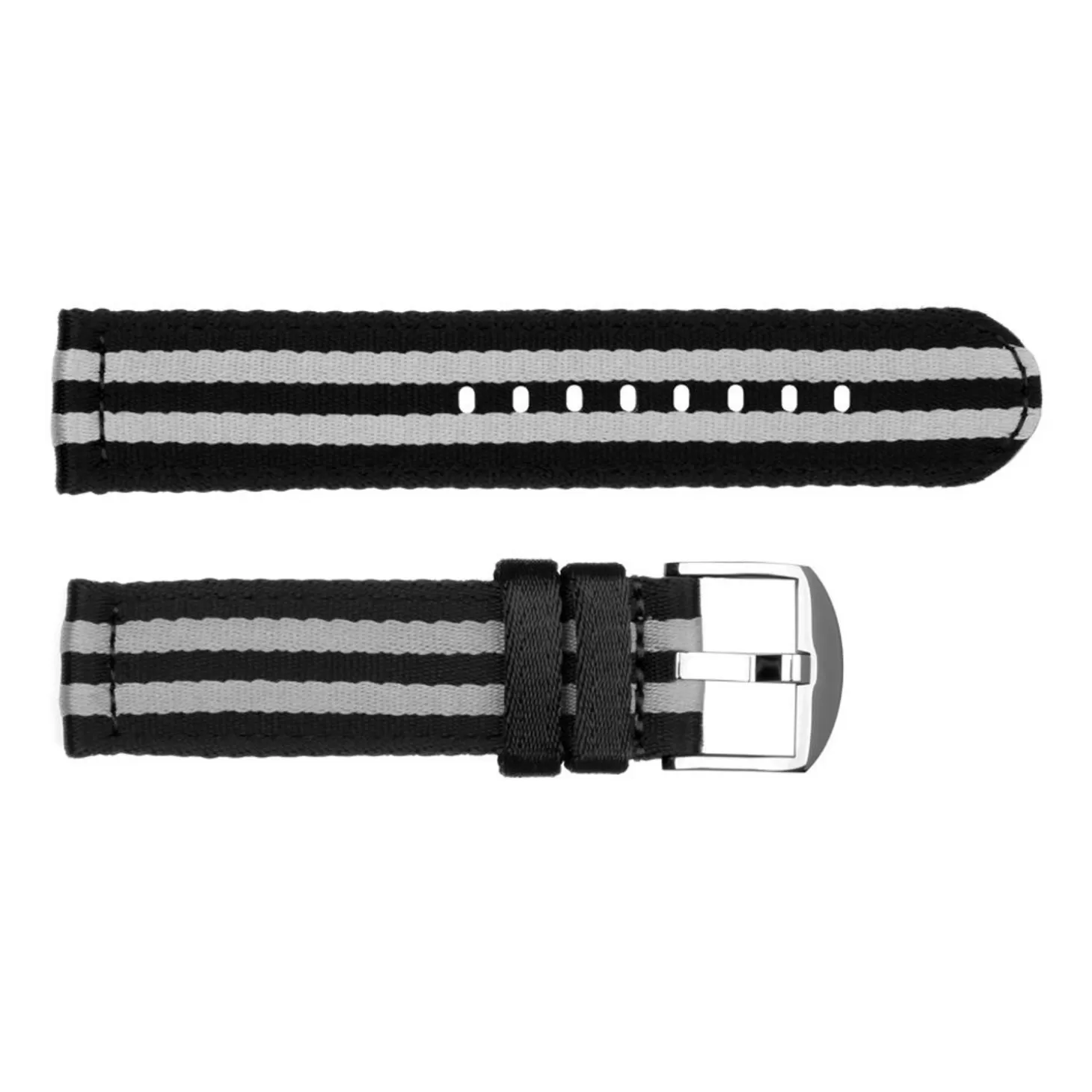 Nato Band Zwart/Grijs^Steinhart Watches Best