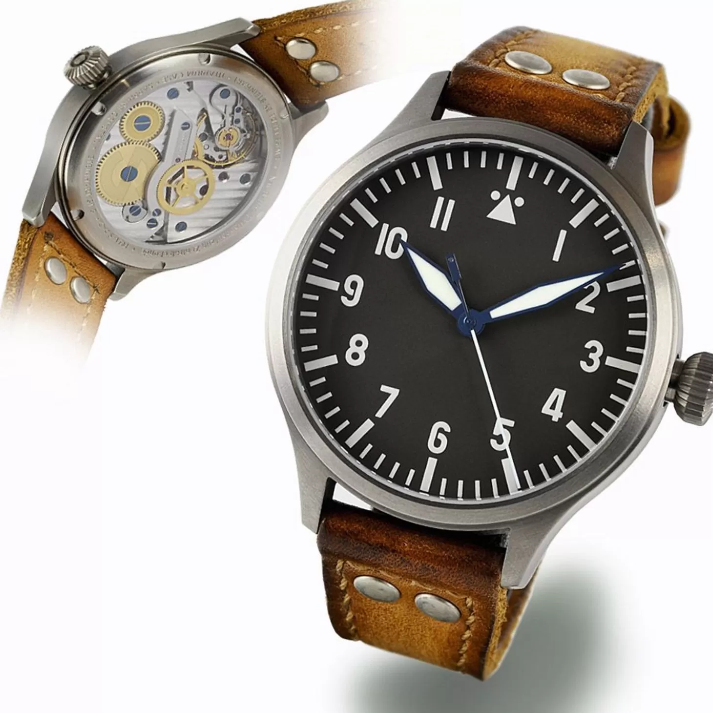 Nav B-Uhr 47 Titan A-Type Centrale Seconde^Steinhart Watches Discount