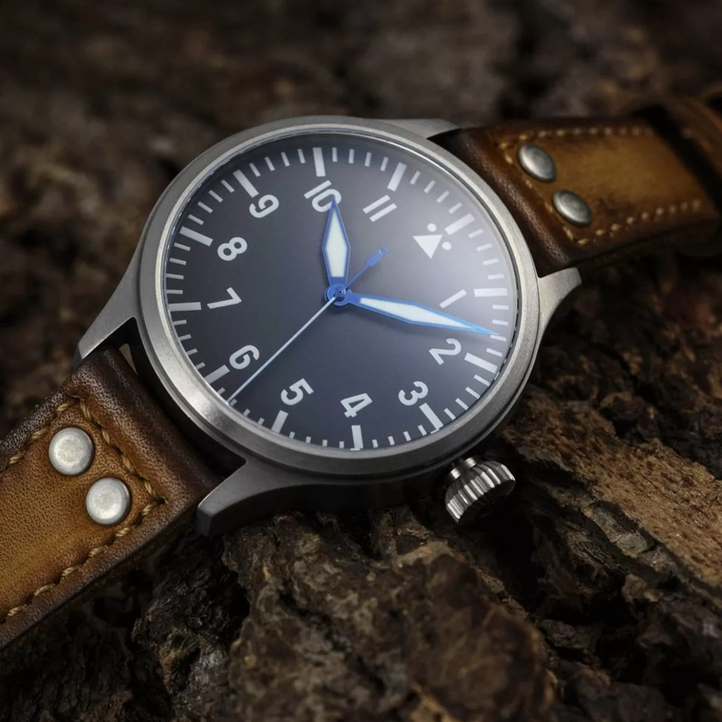 Nav B-Uhr 47 Titan A-Type Centrale Seconde^Steinhart Watches Online