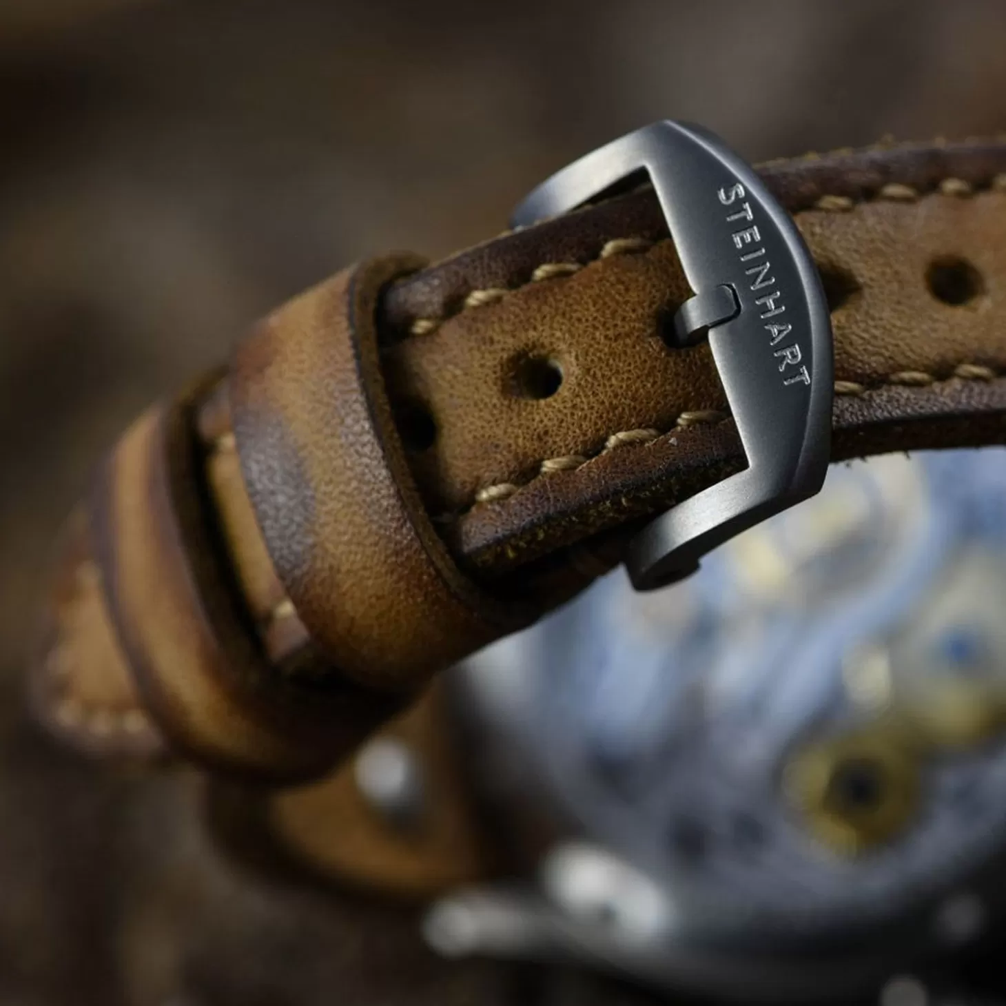 Nav B-Uhr 47 Titan B-Type Centrale Seconde^Steinhart Watches Shop