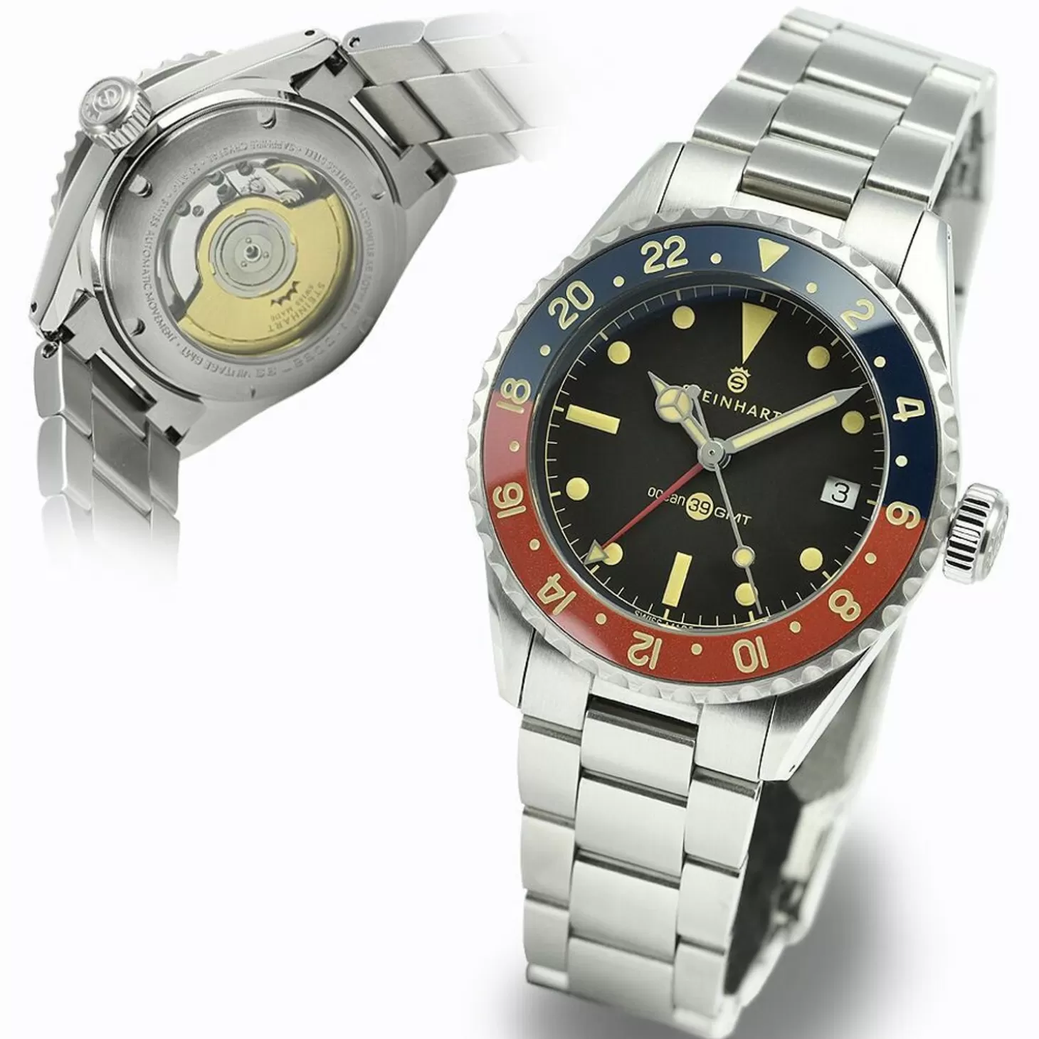 Steinhart ocean one gmt premium hot sale