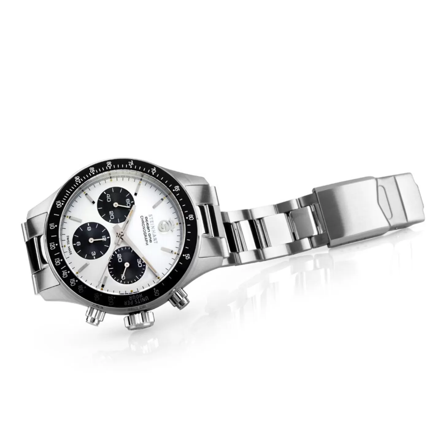 Ocean One Vintage Chronograaf Ii Zilver^Steinhart Watches Outlet