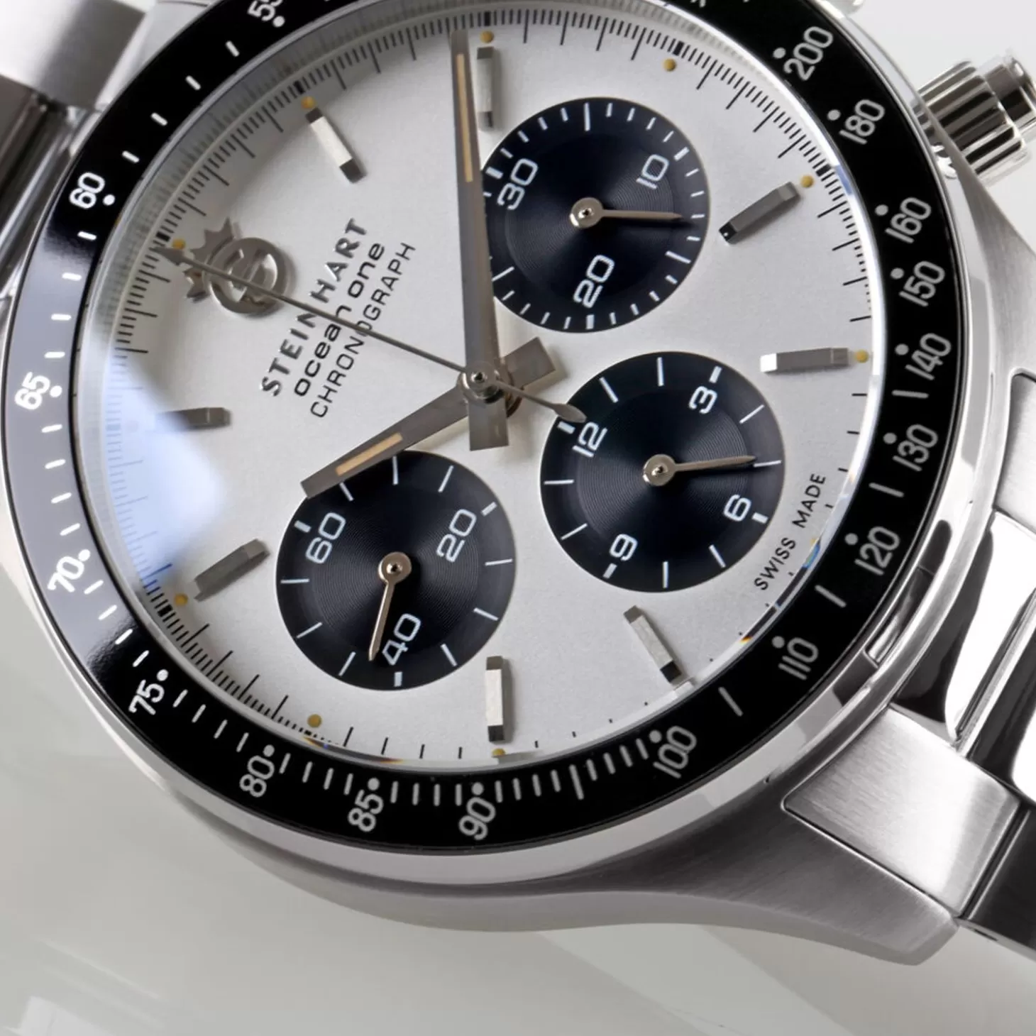 Ocean One Vintage Chronograaf Ii Zilver^Steinhart Watches Outlet