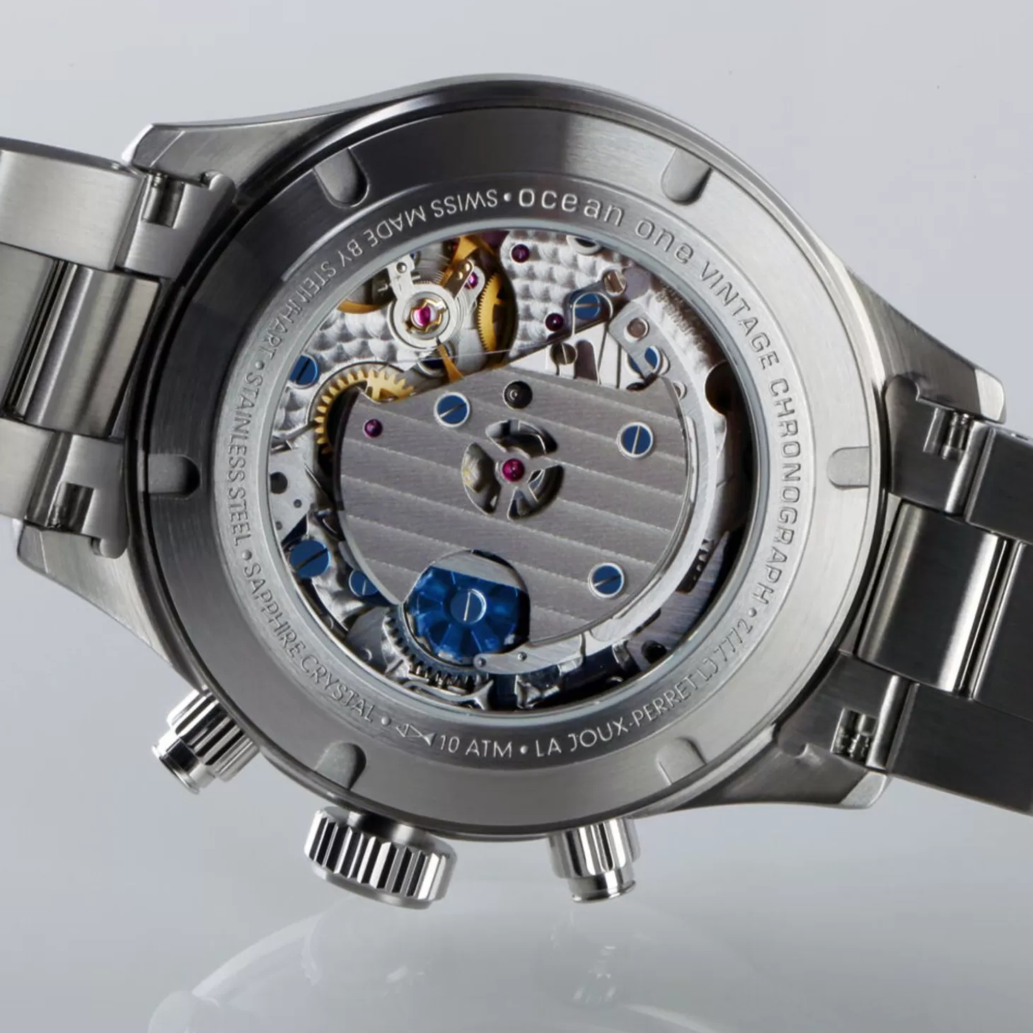Ocean One Vintage Chronograaf Ii Zilver^Steinhart Watches Outlet