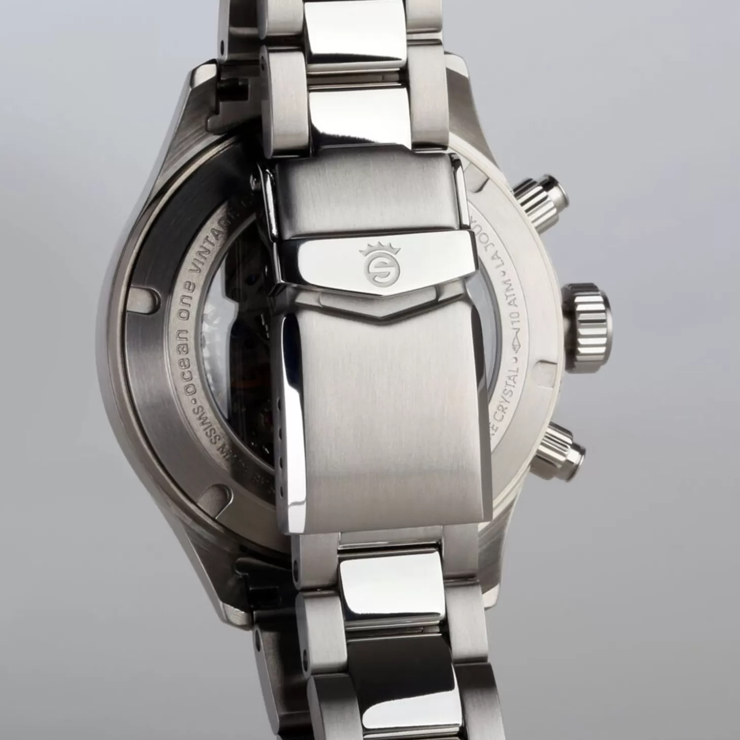 Ocean One Vintage Chronograaf Ii Zilver^Steinhart Watches Outlet