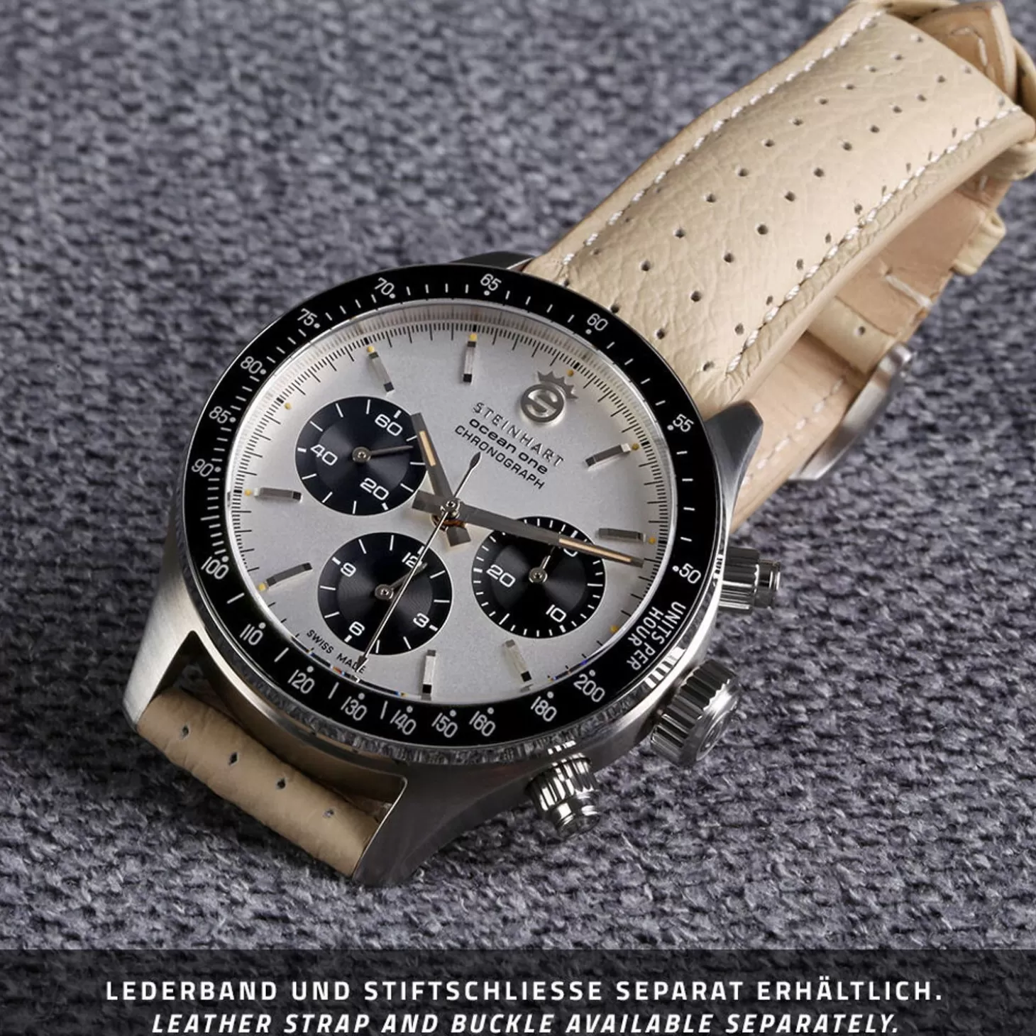 Ocean One Vintage Chronograaf Ii Zilver^Steinhart Watches Outlet