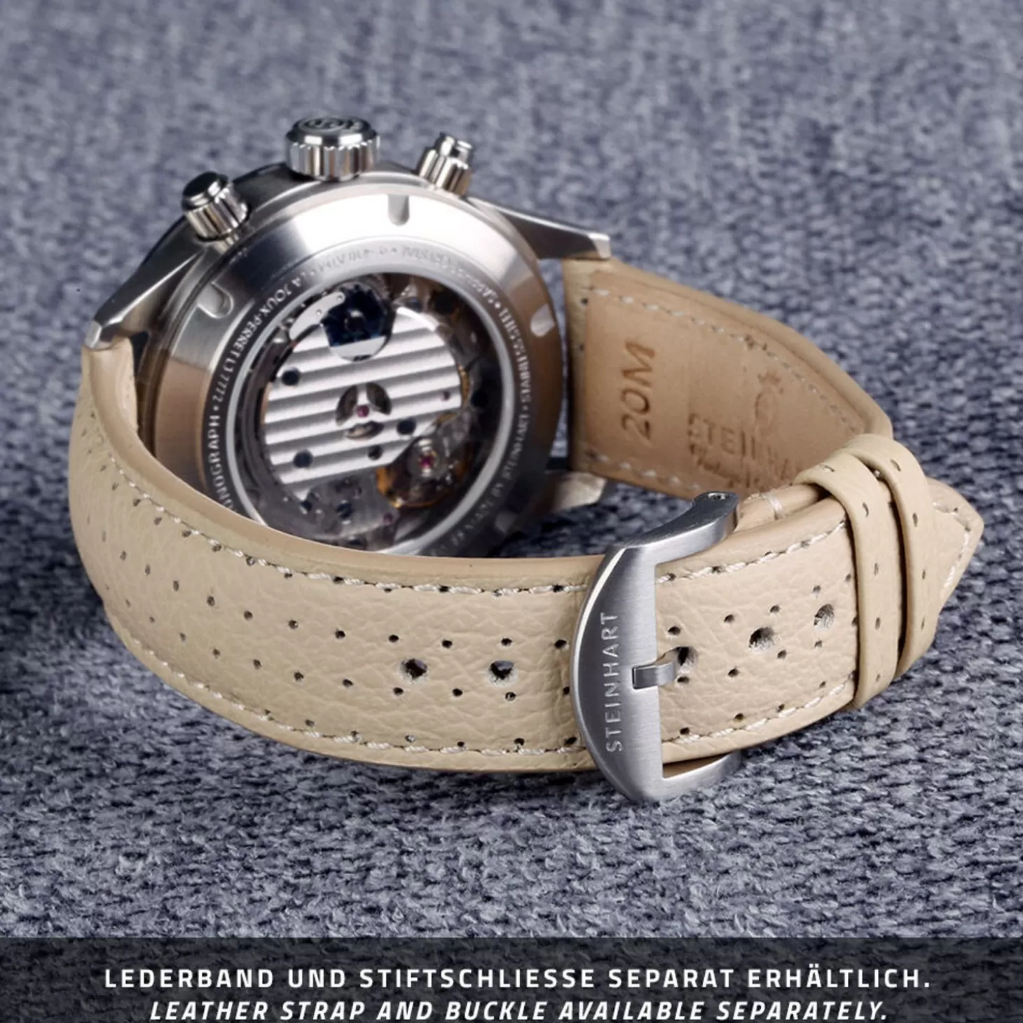 Ocean One Vintage Chronograaf Ii Zilver^Steinhart Watches Outlet