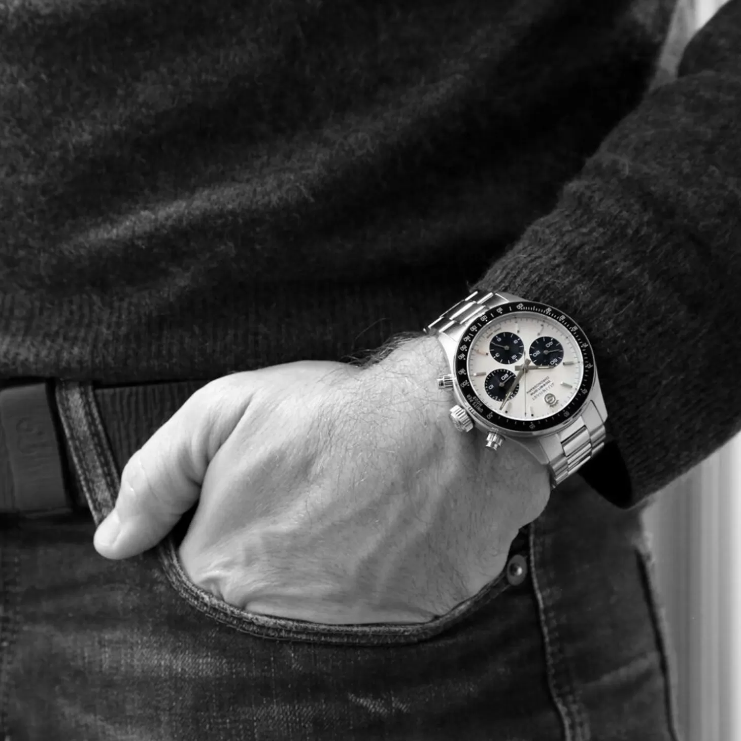 Ocean One Vintage Chronograaf Ii Zilver^Steinhart Watches Outlet