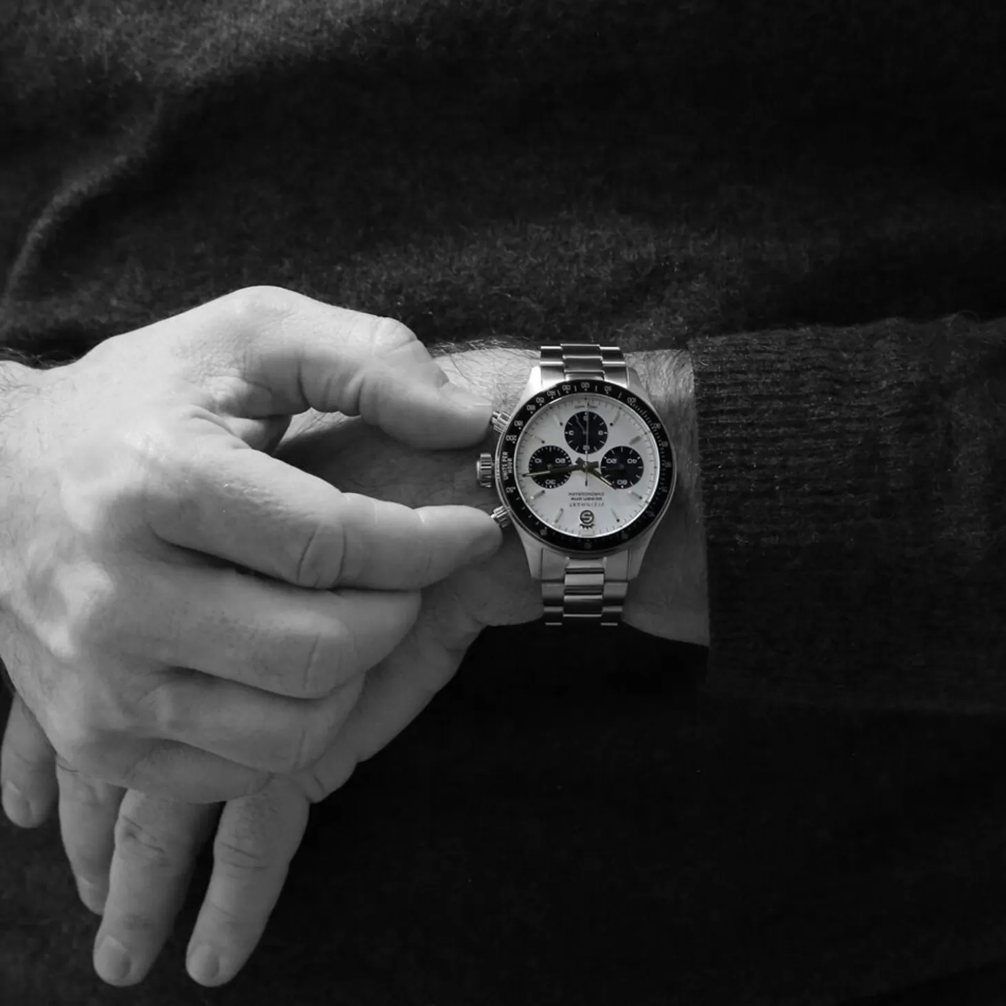 Ocean One Vintage Chronograaf Ii Zilver^Steinhart Watches Outlet