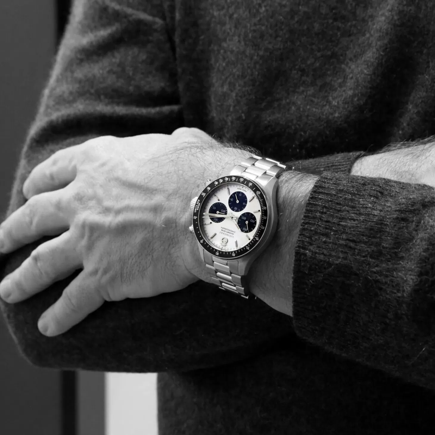 Ocean One Vintage Chronograaf Ii Zilver^Steinhart Watches Outlet