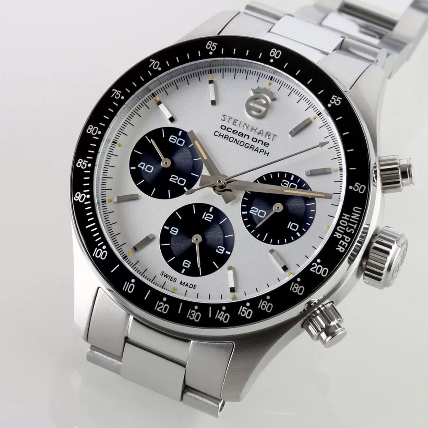Ocean One Vintage Chronograaf Ii Zilver^Steinhart Watches Outlet