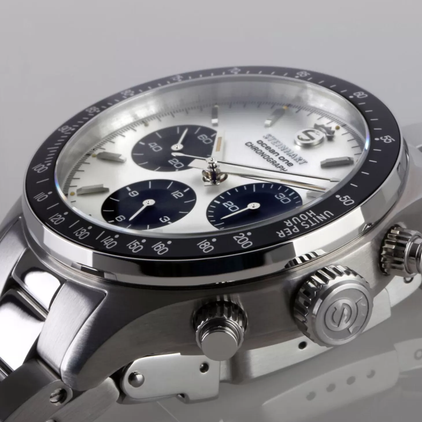 Ocean One Vintage Chronograaf Ii Zilver^Steinhart Watches Outlet