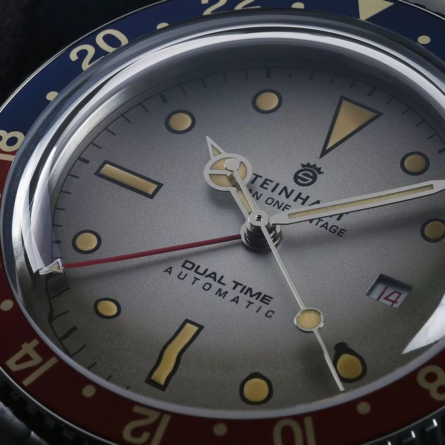 Ocean One Vintage Dual-Time Premium Duikhorloge^Steinhart Watches Discount