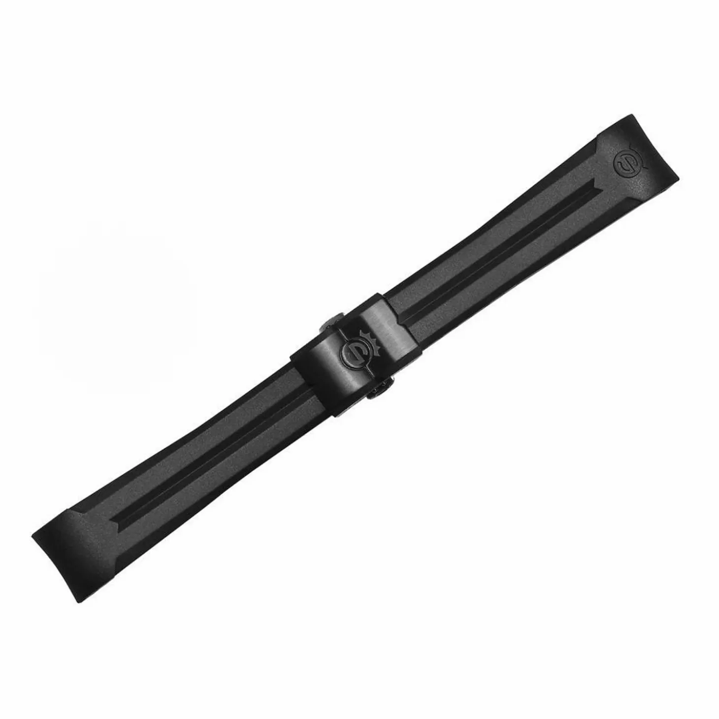 Rubberen Band Nieuw 20X16 Mm Voor Ocean 39 Met Sluiting Zwart Dlc^Steinhart Watches Shop