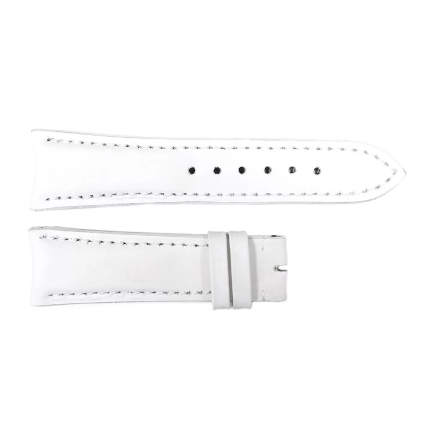 Speciale Band Wit Met Witte Stiksels, Maat M^Steinhart Watches Fashion