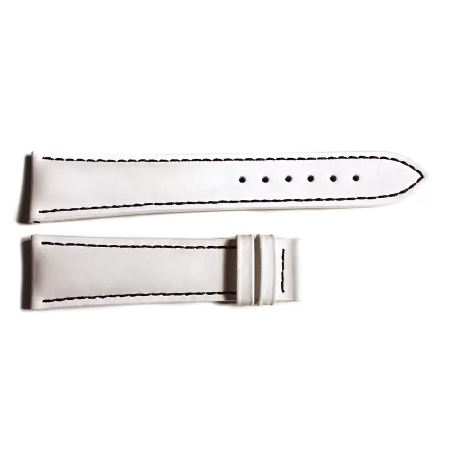 Speciale Band Wit Met Zwarte Stiksels, Maat M^Steinhart Watches Sale
